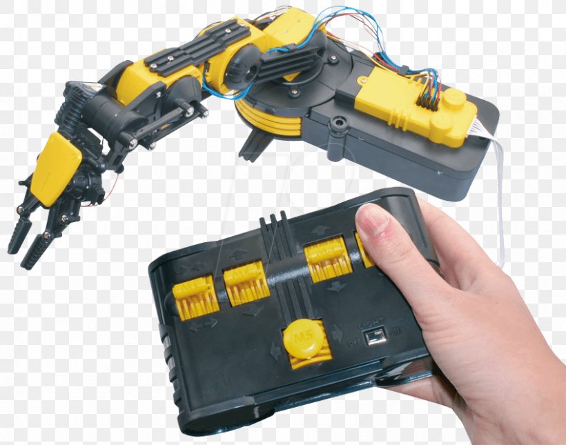Robotic Arm Robotics Velleman, PNG, 847x667px, Robotic Arm, Arm, Electronics, Engine, Hardware Download Free