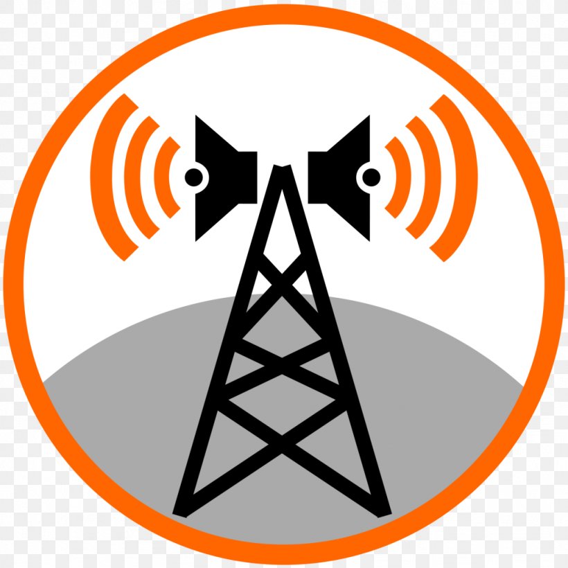 Telecommunications Tower Cell Site Clip Art, PNG, 1024x1024px, Telecommunications Tower, Aerials, Area, Cell Site, Logo Download Free