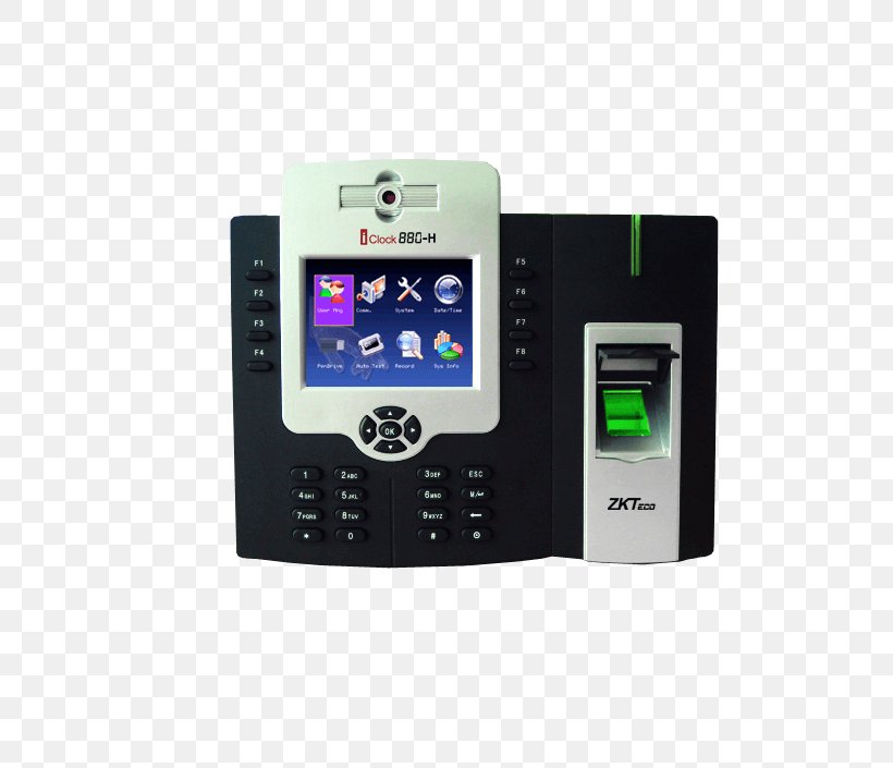 Time And Attendance Access Control Fingerprint Zkteco Biometrics, PNG, 705x705px, Time And Attendance, Access Control, Biometrics, Camera, Closedcircuit Television Download Free
