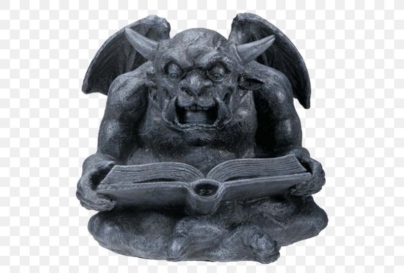 Gargoyle Book Statue Figurine Sculpture, PNG, 555x555px, Gargoyle, Altered Book, Art, Book, Carving Download Free