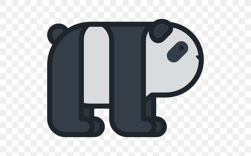 Giant Panda Icon, PNG, 512x512px, Giant Panda, Animal, Cuteness, Flat Design, Logo Download Free