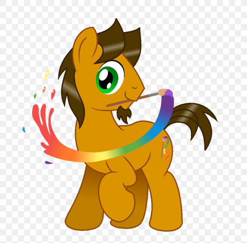 Pony Paintbrush Clip Art, PNG, 900x884px, Pony, Art, Brush, Carnivoran, Cartoon Download Free