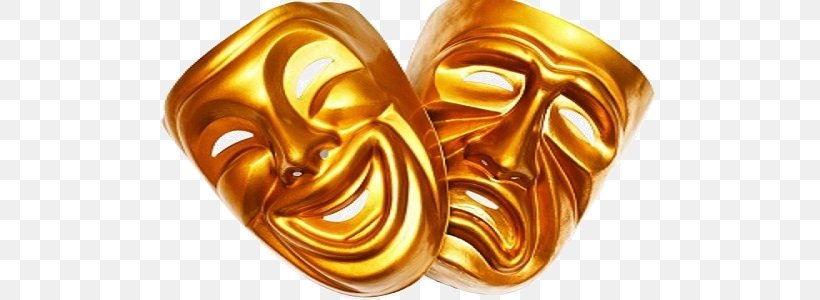 Theatre Of Ancient Greece Drama Mask Drawing, PNG, 500x300px, Theatre, Comedy, Drama, Drawing, Gold Download Free