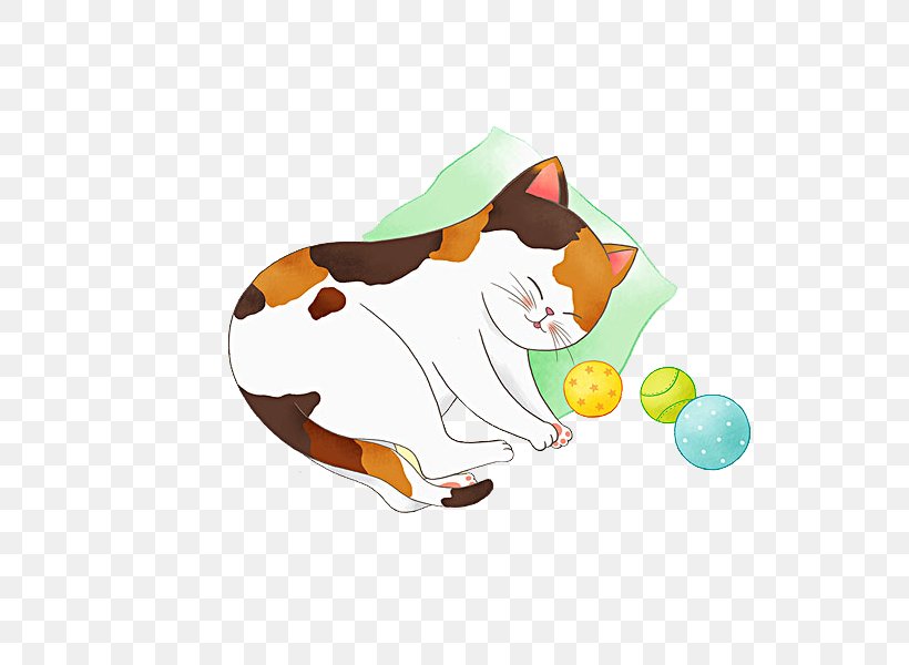 Cat Kitten Whiskers Sleep, PNG, 600x600px, Cat, Agy, Art, Ball, Carnivoran Download Free