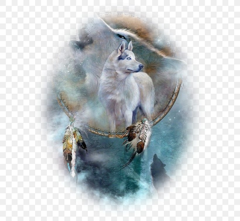 Dreamcatcher Gray Wolf Native Americans In The United States Blanket, PNG, 604x755px, Dreamcatcher, Blanket, Canvas, Canvas Print, Child Download Free