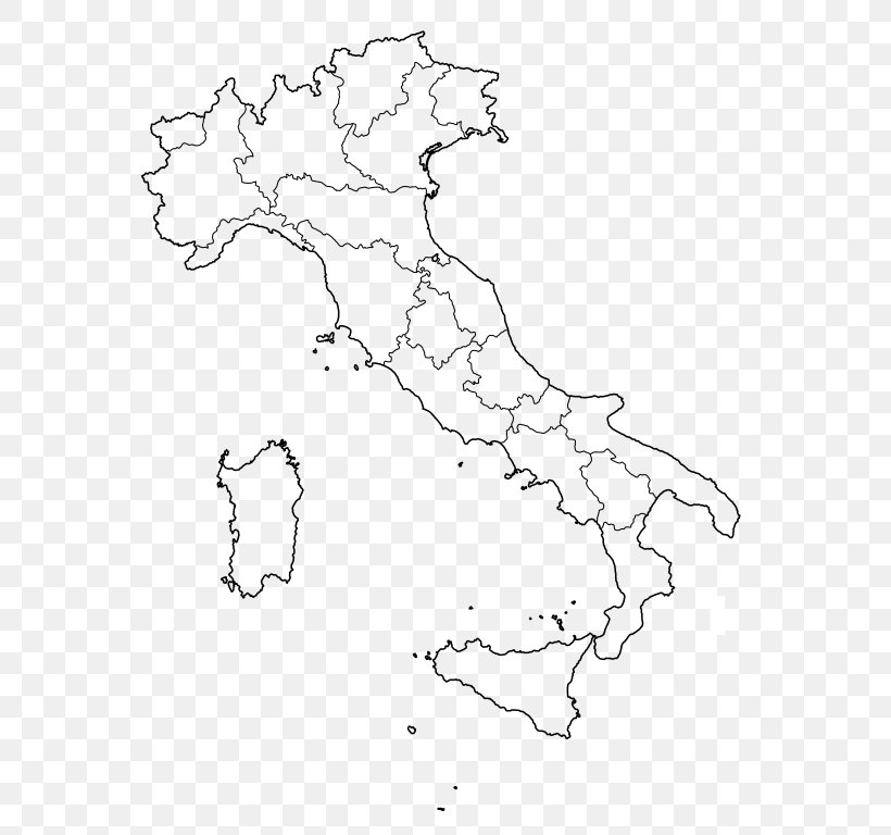 Coloring Book Regions Of Italy Blank Map Florence, PNG, 614x768px, Coloring Book, Area, Artwork, Black And White, Blank Map Download Free