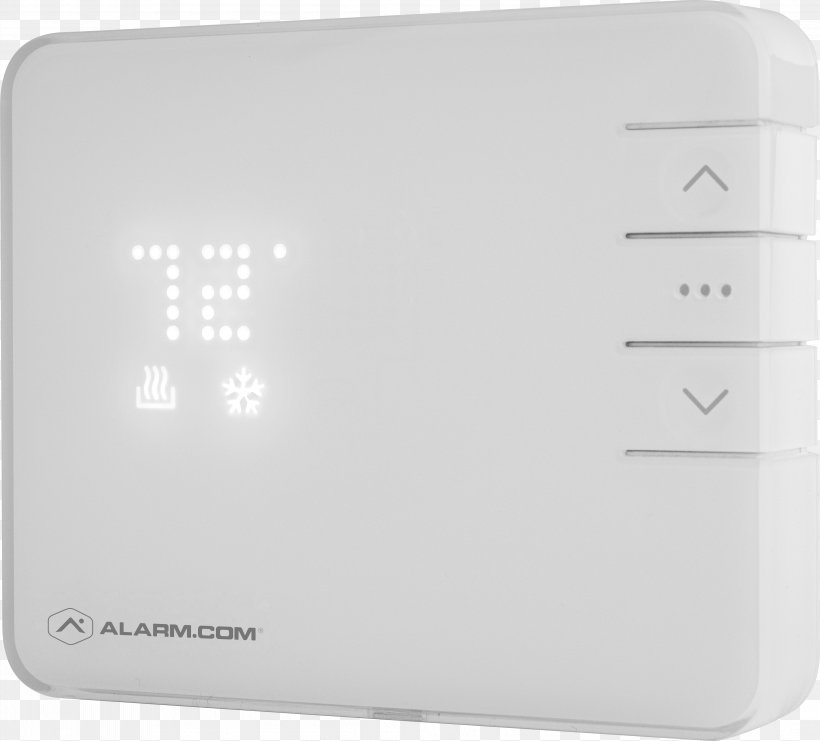 Home Automation Smart Thermostat Z-Wave Emerson Sensi Touch ST75, PNG, 4203x3800px, Home Automation, Alarmcom, Automation, Consumer Electronics, Electronic Device Download Free