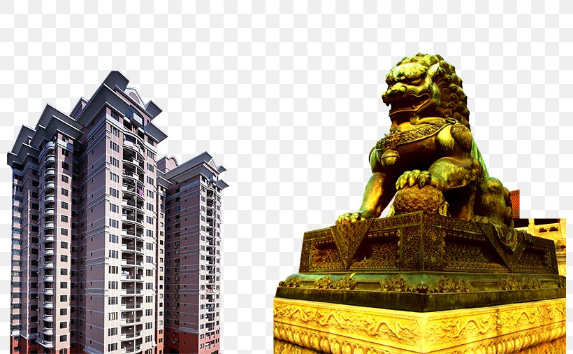Statue Building House, PNG, 800x506px, Statue, Advertising, Building, Chinese Guardian Lions, House Download Free