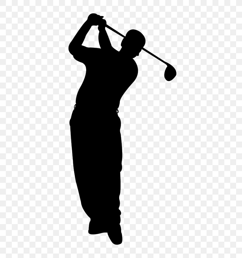 Sticker Golfer Sport Wall Decal, PNG, 650x875px, Sticker, Arm, Black And White, Golf, Golfer Download Free