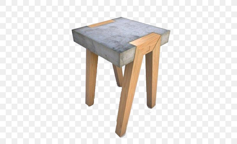 Table Nightstand Concrete Furniture Stool, PNG, 500x500px, Table, Bar Stool, Bench, Cement, Chair Download Free