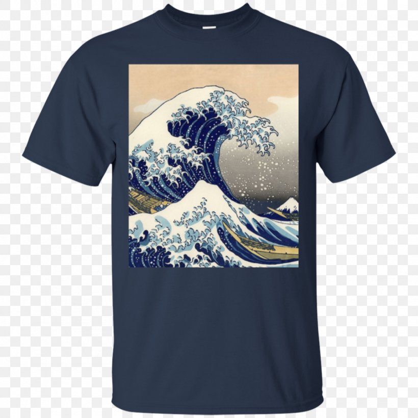 The Great Wave Off Kanagawa Artist Kanagawa-ku, Yokohama Painting, PNG, 1155x1155px, Great Wave Off Kanagawa, Active Shirt, Art, Artist, Blue Download Free