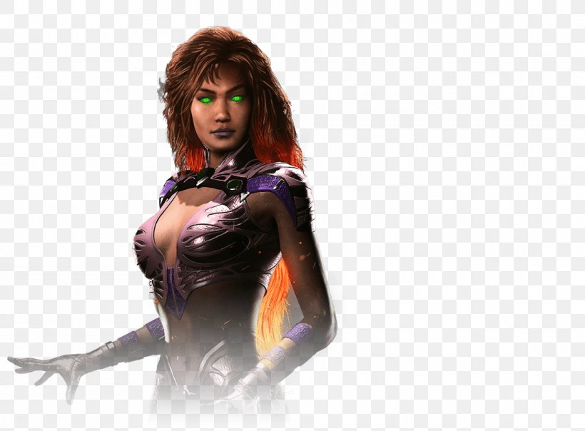 Starfire Injustice: Gods Among Us Injustice 2 Red Hood Wonder Woman, PNG, 1140x840px, Starfire, Brown Hair, Comics, Cyborg, Dc Comics Download Free