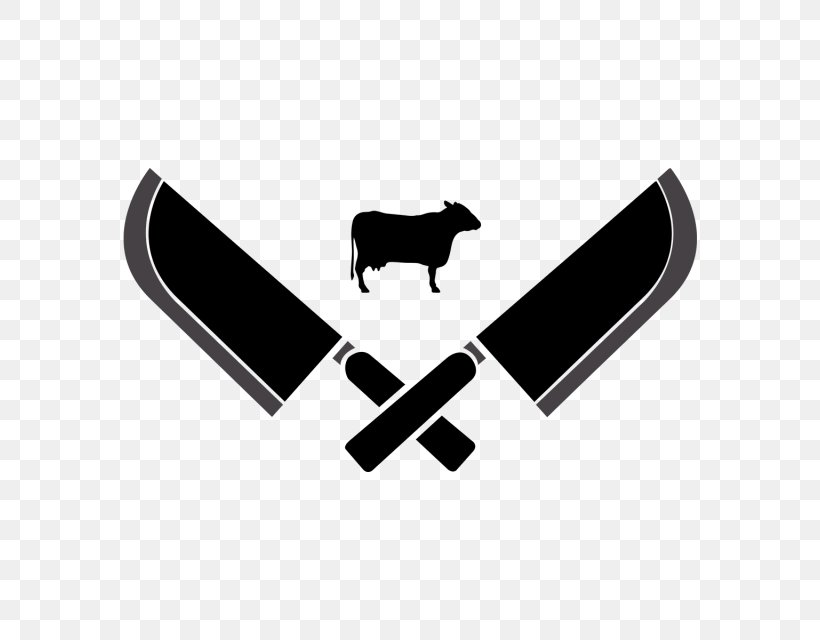 Logo Butcher, PNG, 640x640px, Logo, Black, Black And White, Boucherie, Brand Download Free