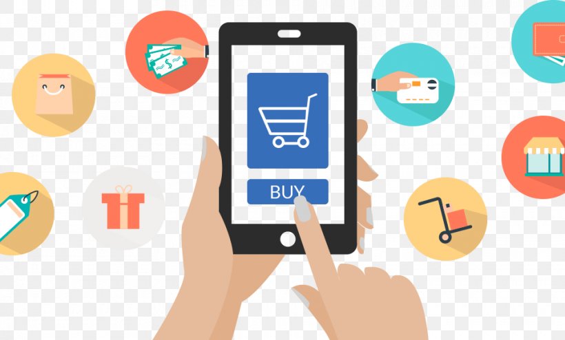 Mobile Commerce E-commerce Mobile App Development Handheld Devices, PNG, 960x579px, Mobile Commerce, Brand, Business, Collaboration, Communication Download Free