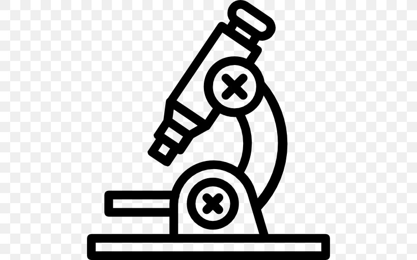 Science Chemistry Microscope Laboratory Clip Art, PNG, 512x512px, Science, Area, Biology, Black And White, Chemistry Download Free