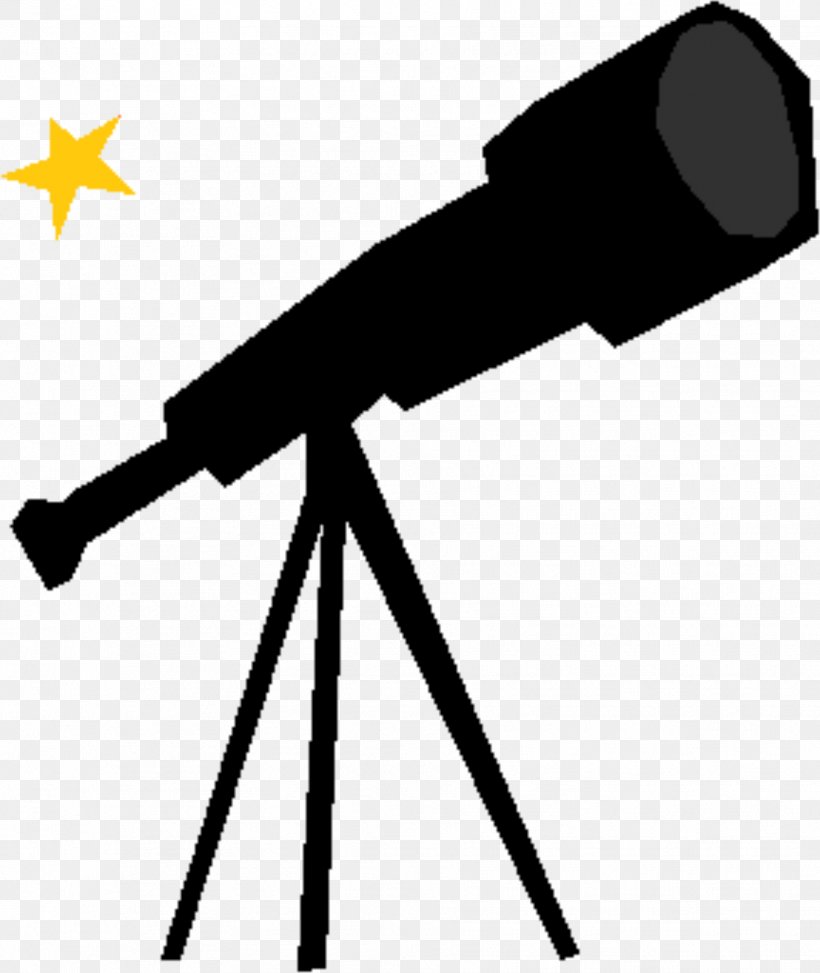 Small Telescope Clip Art, PNG, 1824x2165px, Small Telescope, Binoculars, Black And White, Camera Accessory, Cartoon Download Free