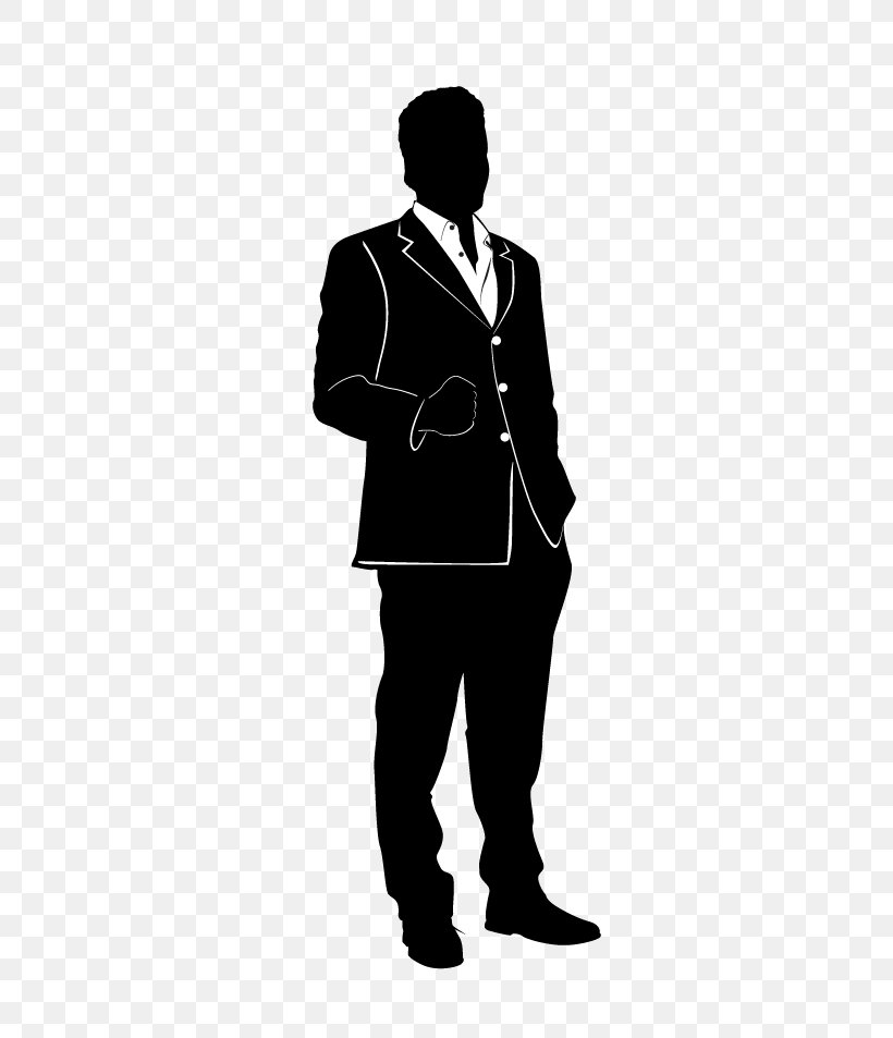 Silhouette Male, PNG, 432x953px, Silhouette, Black And White, Business, Fashion, Female Download Free