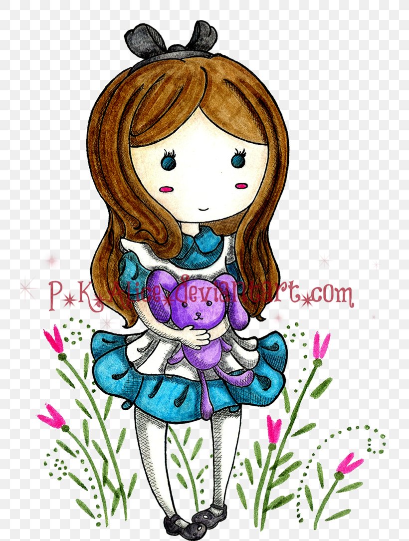 Flowering Plant Clip Art, PNG, 737x1084px, Flower, Art, Brown Hair, Doll, Fictional Character Download Free