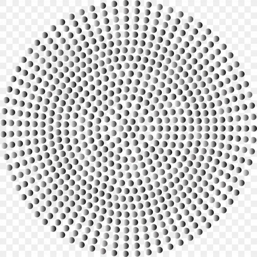Golden Spiral Halftone Golden Ratio, PNG, 2258x2258px, Spiral, Area, Black And White, Drawing, Geometry Download Free