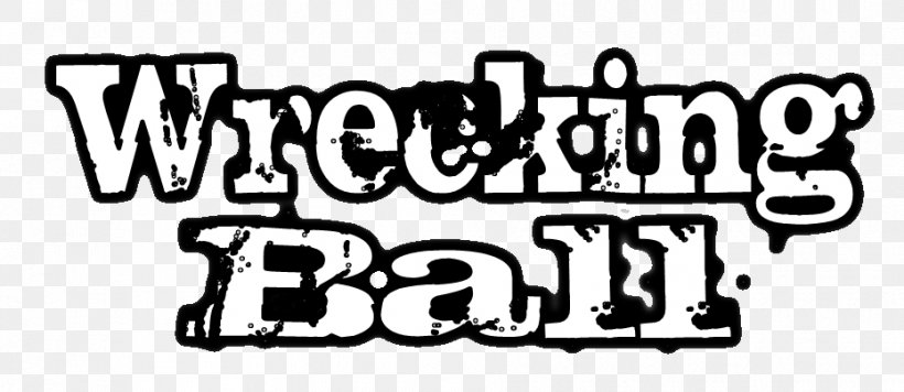 Wrecking Ball Logo Brand Clip Art, PNG, 931x405px, Wrecking Ball, Black, Black And White, Black M, Brand Download Free