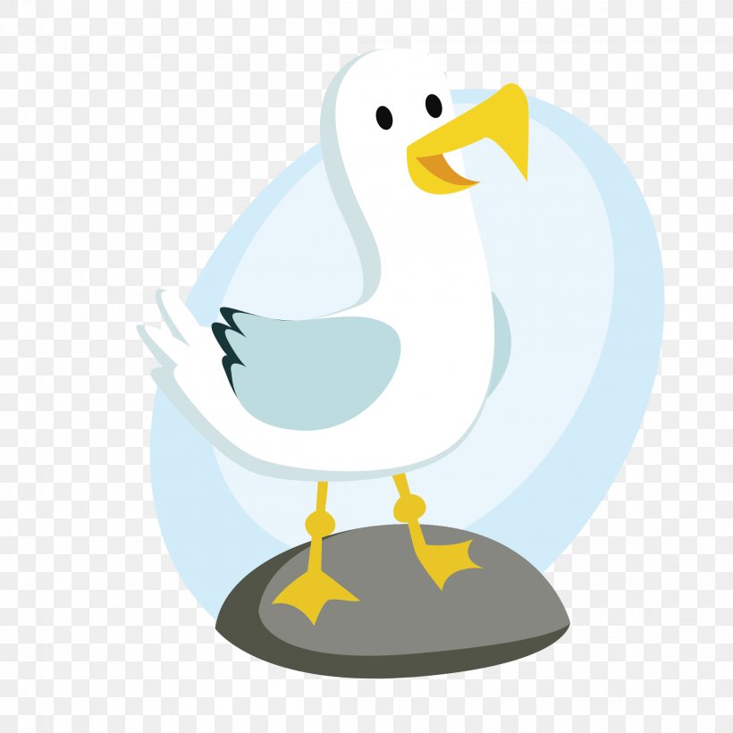 Duck Bird Vector Graphics Image, PNG, 2107x2107px, Duck, Animal, Beak, Bird, Cartoon Download Free