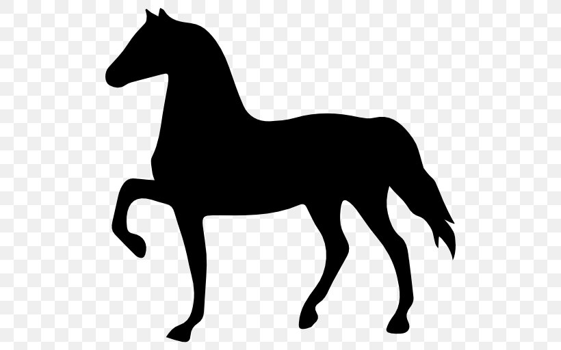 Horseshoe Shape, PNG, 512x512px, Horse, Animal, Black, Black And White, Bridle Download Free