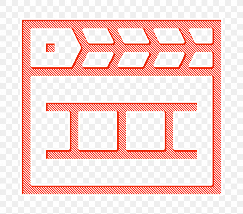 Interview Icon Clapperboard Icon Clapboard Icon, PNG, 1228x1084px, Interview Icon, Clapboard Icon, Clapperboard Icon, Line, Rectangle Download Free