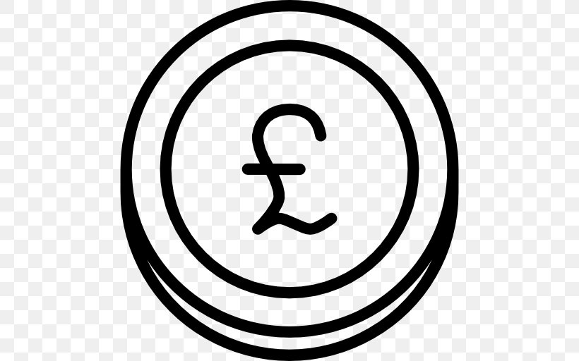 Pound Symbol, PNG, 512x512px, 3d Computer Graphics, Currency, Area, Black And White, Brand Download Free