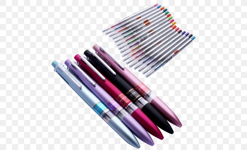 Ballpoint Pen Uni-ball Pens スタイルフィット Mechanical Pencil, PNG, 500x500px, Ballpoint Pen, Ball Pen, Brush, Fountain Pen, Highlighter Download Free
