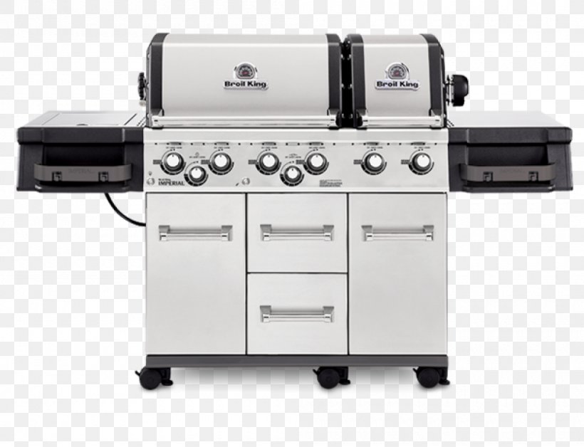 Barbecue Broil King Imperial XL Grilling Rotisserie Gasgrill, PNG, 1000x766px, Barbecue, Big Green Egg, Brenner, Broil King Baron 590, Broil King Imperial Xl Download Free