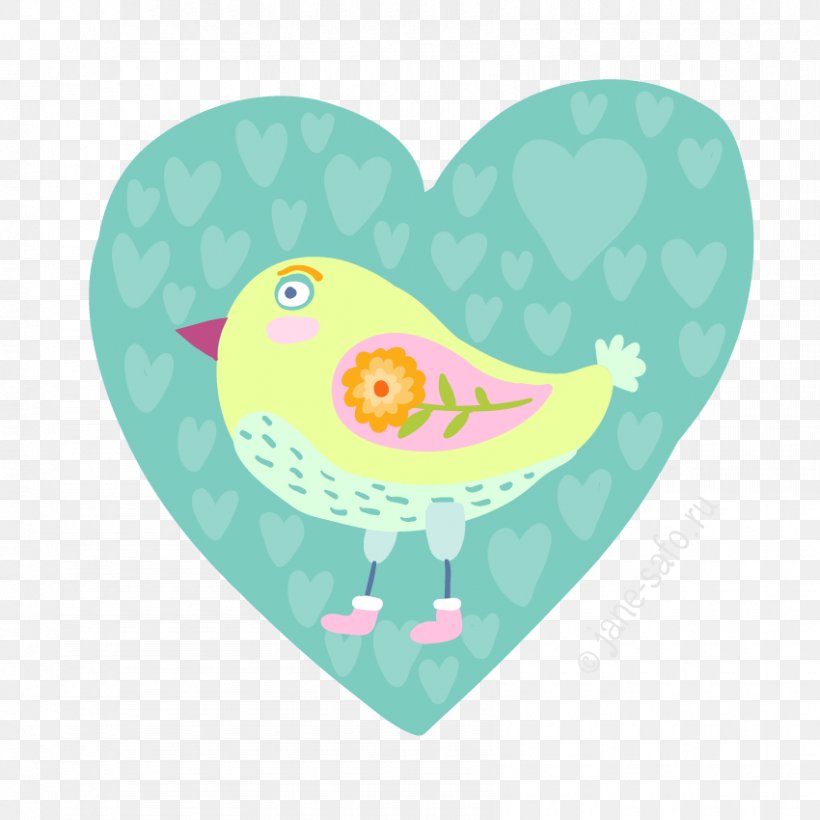 Bird Heart Clip Art, PNG, 850x850px, Bird, Digital Image, Drawing, Green, Heart Download Free