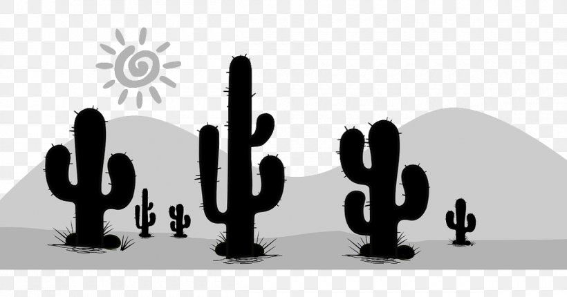 Cactus Saguaro Desert Image Stencil, PNG, 1200x630px, Cactus, Blackandwhite, Brand, Calligraphy, Caryophyllales Download Free