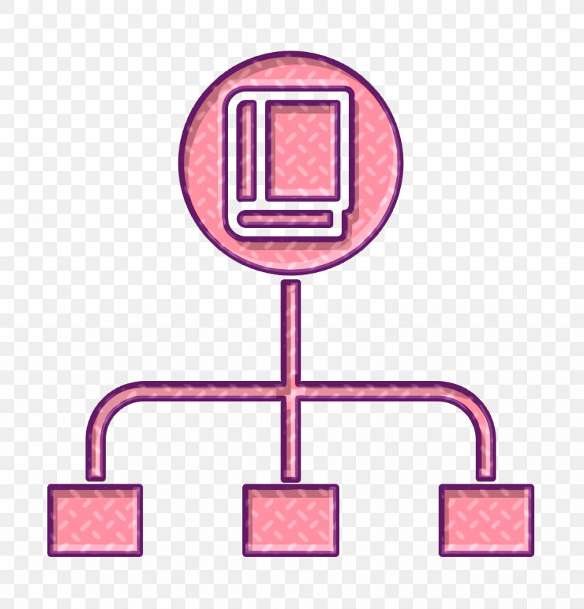 Flow Icon School Icon, PNG, 976x1018px, Flow Icon, Line, Material Property, Pink, School Icon Download Free