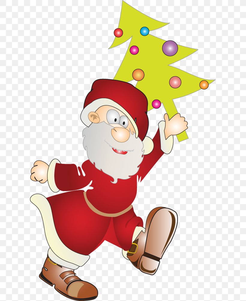 Santa Claus Christmas Ornament Christmas Tree, PNG, 619x1003px, Santa Claus, Art, Cartoon, Christmas, Christmas Decoration Download Free