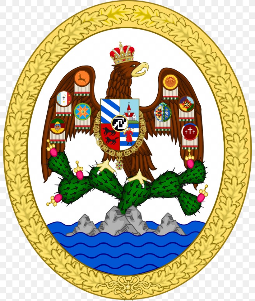 Second Mexican Empire First Mexican Empire Second French Intervention In Mexico Coat Of Arms, PNG, 800x966px, Second Mexican Empire, Carlota Of Mexico, Christmas Ornament, Coat Of Arms, Coat Of Arms Of Armenia Download Free