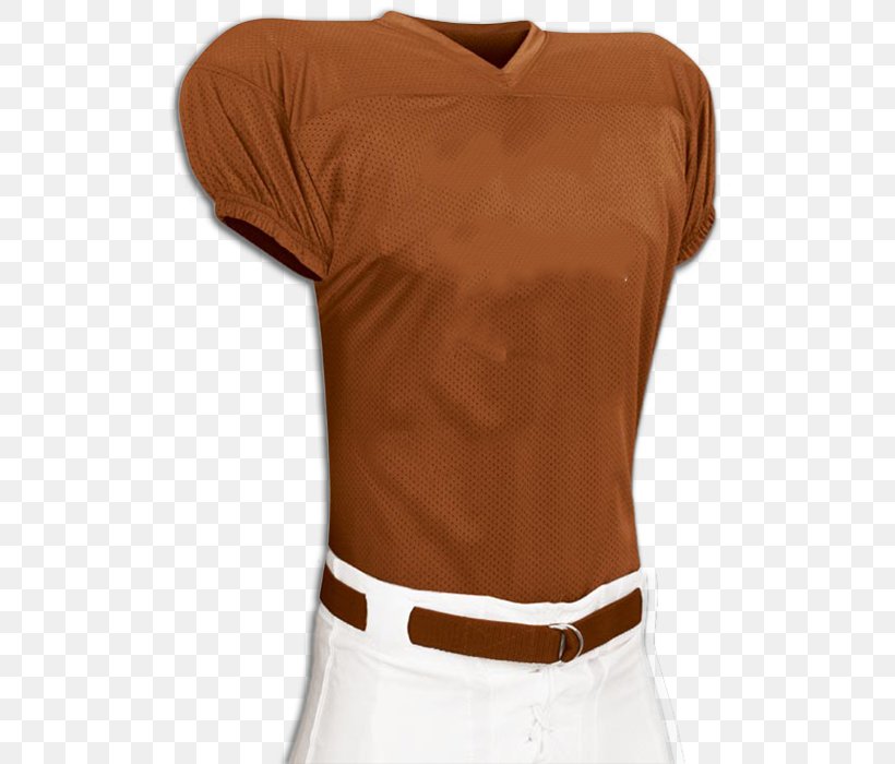 T-shirt Sleeve Sportswear Shoulder Brown, PNG, 700x700px, Tshirt, Beige, Brown, Jersey, Neck Download Free