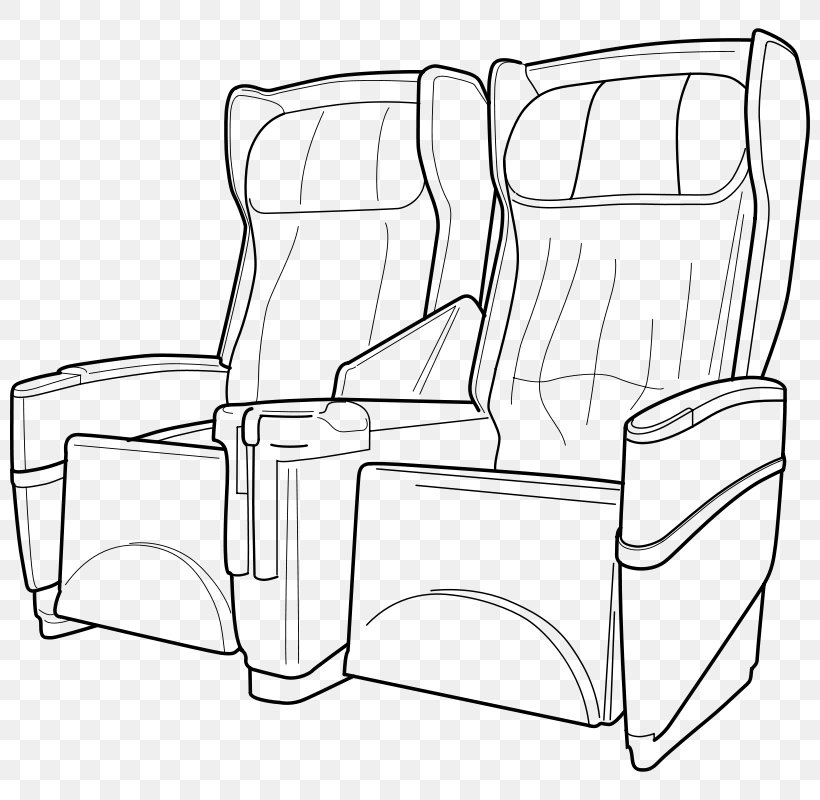 Airplane Airline Seat Clip Art, PNG, 800x800px, Airplane, Airline Seat, Area, Artwork, Automotive Design Download Free