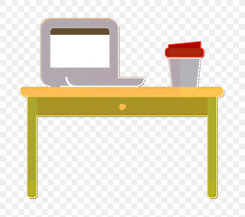 Desk Icon Laptop Icon Coffee Icon, PNG, 1196x1060px, Desk Icon, Coffee Icon, Computer Desk, Desk, Furniture Download Free