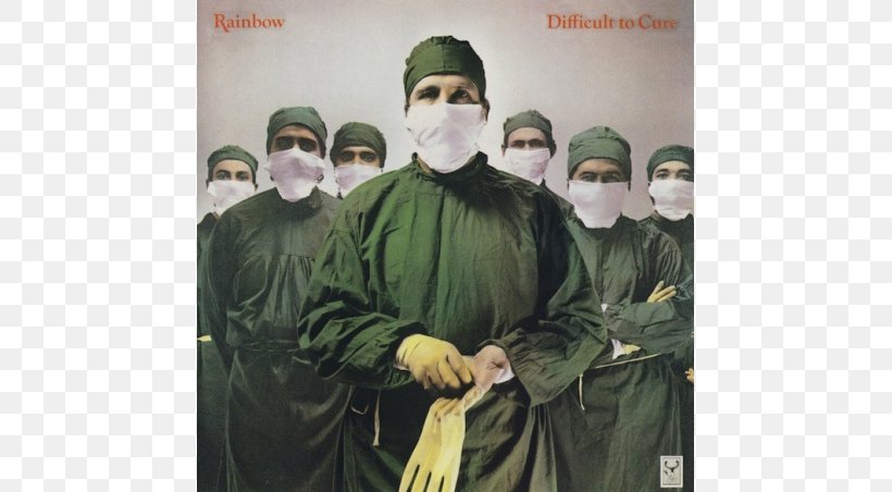 Difficult To Cure LP Record Rainbow Album Down To Earth, PNG, 700x452px, Watercolor, Cartoon, Flower, Frame, Heart Download Free