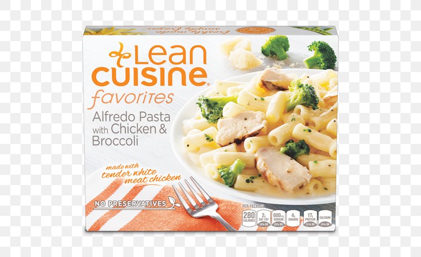 Fettuccine Alfredo Pasta Sesame Chicken Lean Cuisine, PNG, 500x500px, Fettuccine Alfredo, Broccoli, Chicken As Food, Cuisine, Dish Download Free