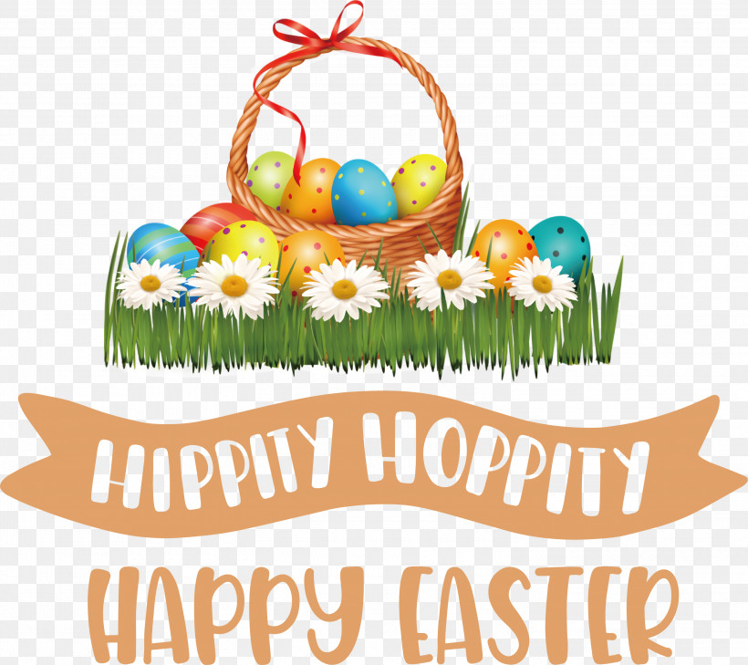 Hippy Hoppity Happy Easter Easter Day, PNG, 3000x2668px, Happy Easter, Basket, Bunny Easter Egg Basket, Christmas Day, Easter Basket Download Free