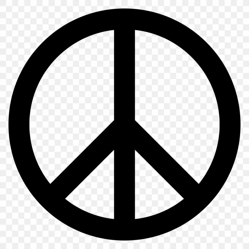 Peace Symbols Clip Art, PNG, 1024x1024px, Peace Symbols, Area, Art, Black And White, Campaign For Nuclear Disarmament Download Free