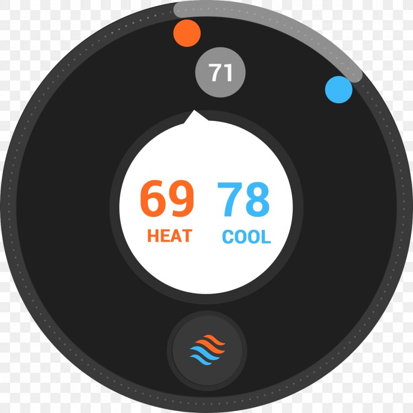 SmartThings Thermostat Heart Nest Labs Samsung, PNG, 1500x1500px, Smartthings, Anatomy, Congenital Heart Defect, Electronics, Electronics Accessory Download Free