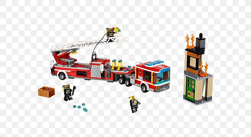 The Fire Engine Lego City Toy, PNG, 600x450px, Fire Engine, Emergency Vehicle, Fire Station, Lego, Lego City Download Free