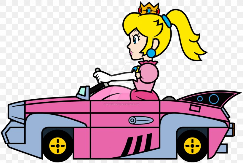 Mario Kart 8 Princess Peach Rosalina Princess Daisy Super Mario Bros., PNG, 1600x1074px, Mario Kart 8, Artwork, Automotive Design, Car, Cartoon Download Free