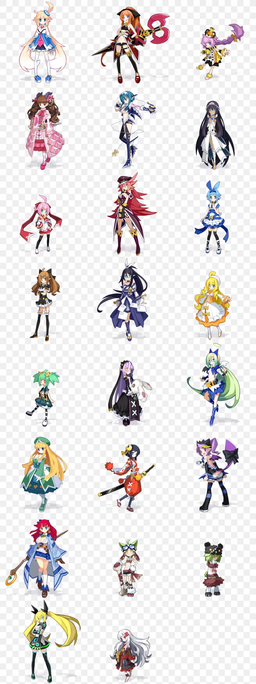 Mugen Souls PlayStation 3 Supreme Sprite, PNG, 1536x4096px, Mugen Souls, App Store, Art, Body Jewelry, Character Download Free