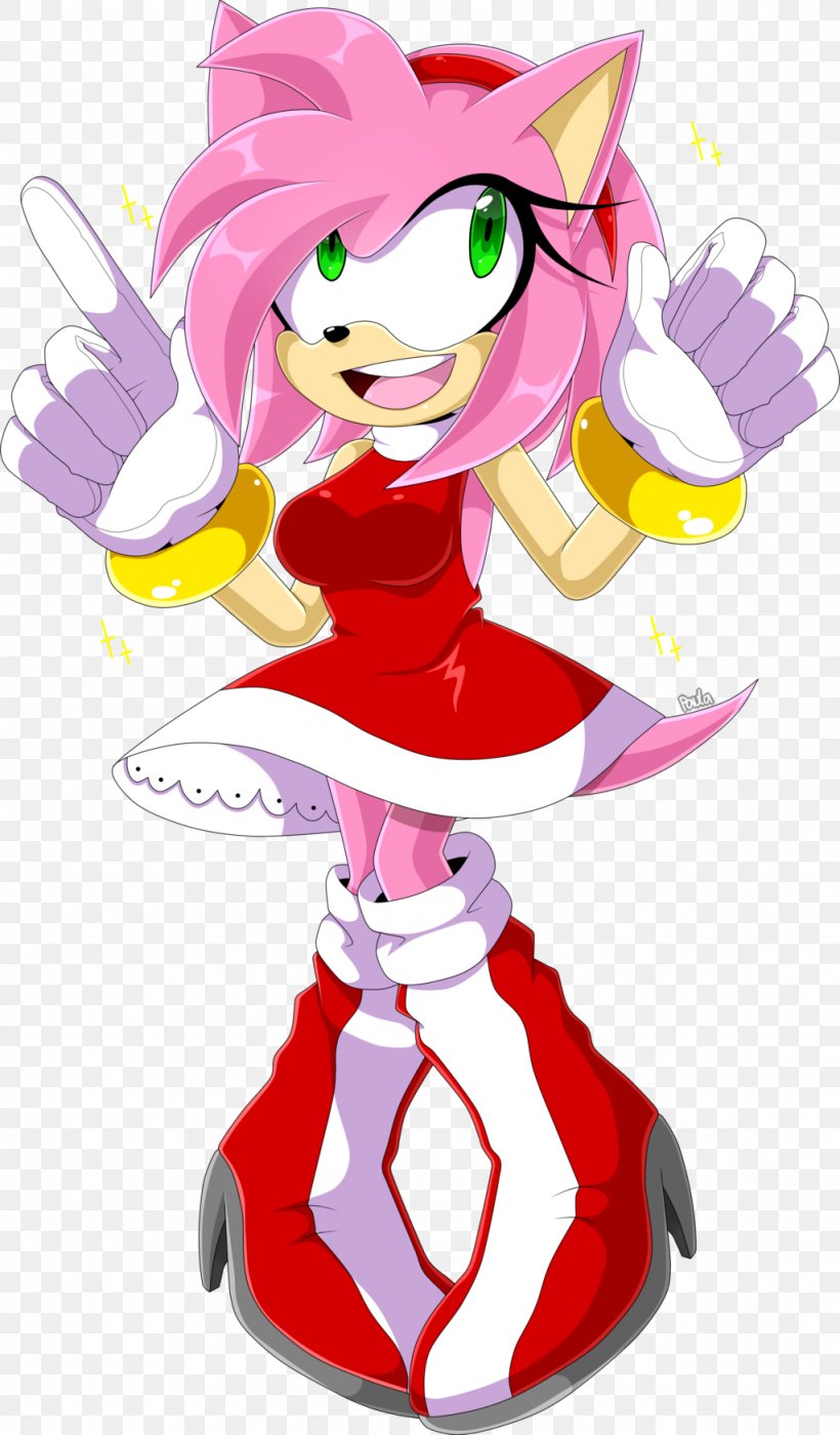 Amy Rose Sonic Adventure Tails SegaSonic The Hedgehog Sonic & Sega All-Stars Racing, PNG, 1024x1748px, Amy Rose, Art, Cartoon, Drawing, Fictional Character Download Free