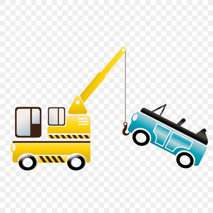 Crane Car, PNG, 1500x1501px, Cartoon, Brand, Crane, Designer, Illustration Download Free
