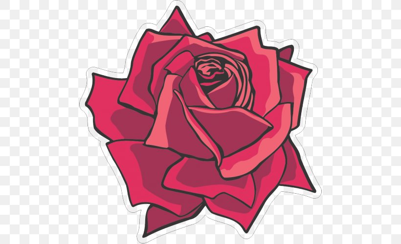 Rose Clip Art, PNG, 500x500px, Rose, Area, Art, Artwork, Black Rose Download Free