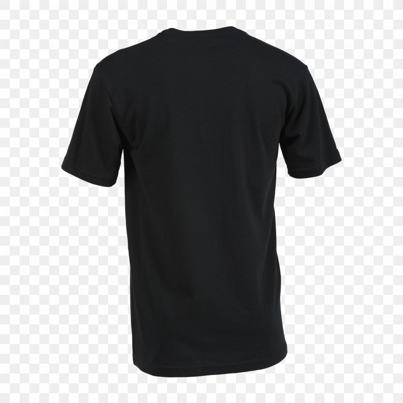 T-shirt Sleeve Fruit Of The Loom Crew Neck, PNG, 2000x2000px, Tshirt, Active Shirt, Black, Clothing, Collar Download Free
